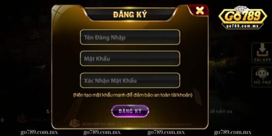 Thao tác đăng ký tài khoản diễn ra vô cùng nhanh chóng