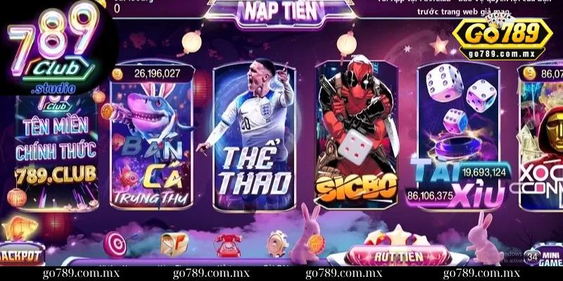 Cổng game độc đáo có 1 0 2 gọi tên 789Club