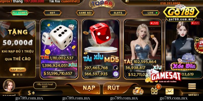 Cổng game Top88 đỉnh cao được yêu thích